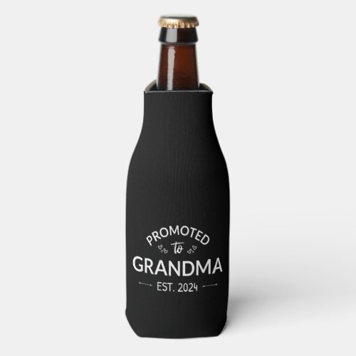 Promoted To Grandma Est 2024 II Bottle Cooler