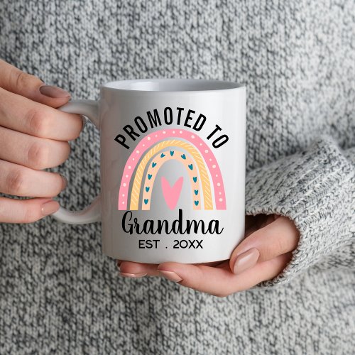 Promoted To Grandma Est 2024 Soon To Be Grandma Mug