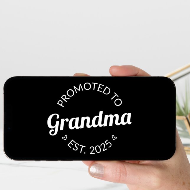 Promoted To Grandma Est. 2025 I Card (Front Digital)
