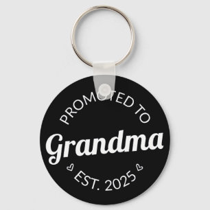 Promoted To Grandma Est. 2025 I Keychain