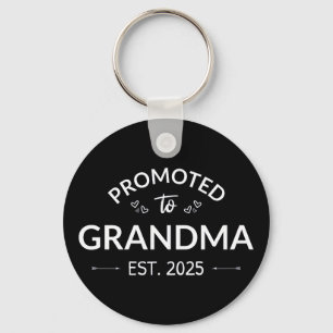 Promoted To Grandma Est. 2025 II Keychain