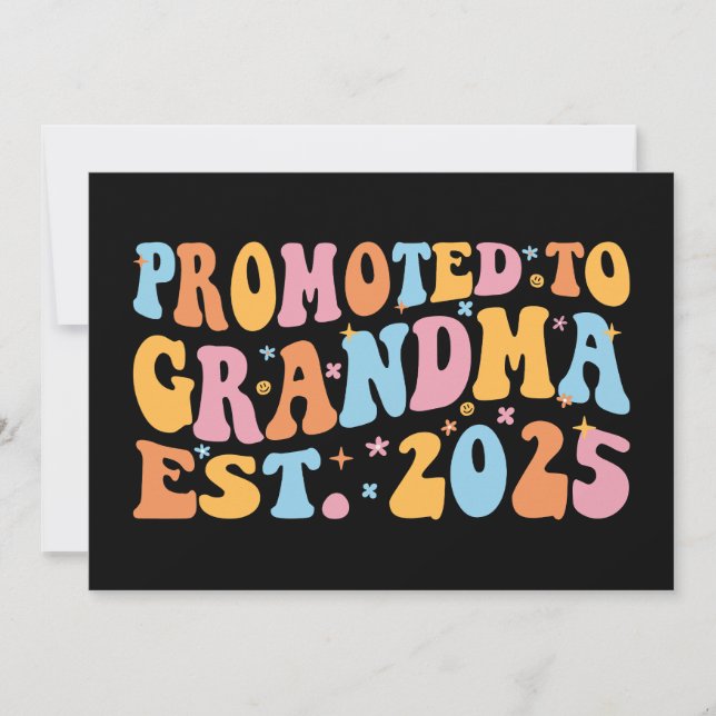 Promoted To Grandma Est. 2025 III (Front)