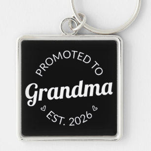 Promoted To Grandma Est. 2026 I Keychain