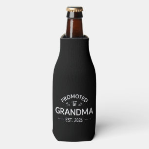 Promoted To Grandma Est. 2026 II Bottle Cooler