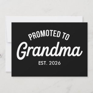 Promoted To Grandma Est 2026 Soon To Be Pregnancy Announcement
