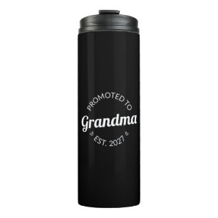 Promoted To Grandma Est 2027 New Nana I Thermal Tumbler