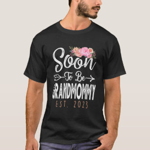 Promoted to Grandma Mothers Day Soon to be Grandmo T-Shirt