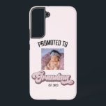 Promoted To Grandma Purple Lavender Custom Picture Samsung Galaxy S22  Case<br><div class="desc">This is a Promoted To Grandma Purple Lavender Custom Picture Samsung Galaxy Phone Case!</div>