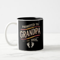 Promoted To Grandpa 2025 Grandpa est 2025