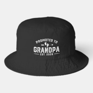 Promoted To GRANDPA 2026 Finally Announce Baby Bucket Hat