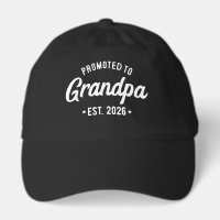 Promoted To Grandpa 2026 New Grandpa Est 2026