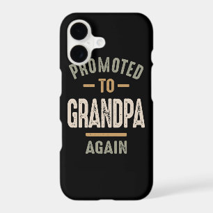 Promoted To Grandpa Again - Father and Grandpa iPhone 17 Case