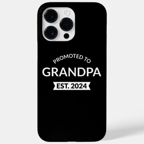Promoted To Grandpa Est 2024 II Case_Mate iPhone 14 Pro Max Case