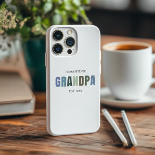 Promoted to Grandpa EST 2025   Custom   iPhone 16 Pro Case
