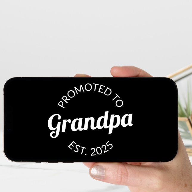 Promoted To Grandpa Est. 2025 I Card (Front Digital)