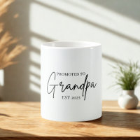 Promoted to Grandpa EST 2025 | New Grandpa Gift