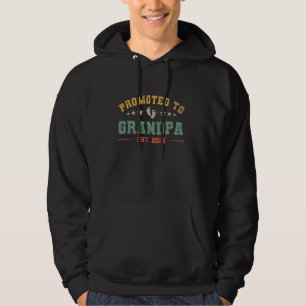 Promoted To Grandpa Est 2026 1st First Time New Gr Hoodie