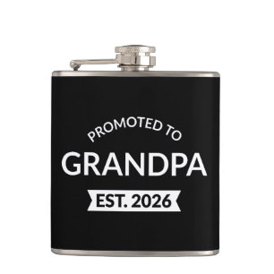Promoted To Grandpa Est. 2026 II Flask