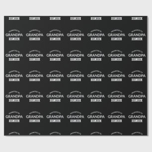 Promoted To Grandpa Est. 2026 II Wrapping Paper