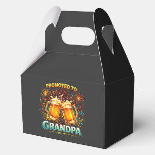 Promoted To Grandpa Future Favor Boxes
