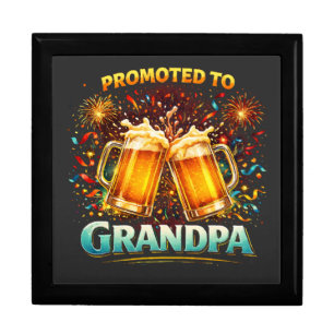 Promoted To Grandpa Future Gift Box