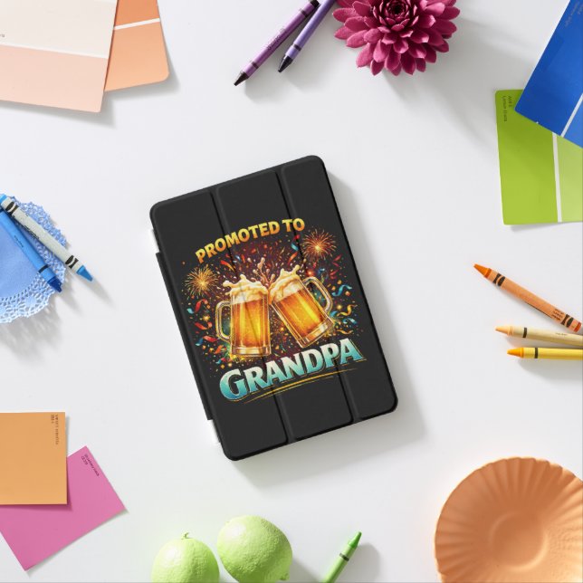 Promoted To Grandpa Future iPad Mini Cover (In Situ)