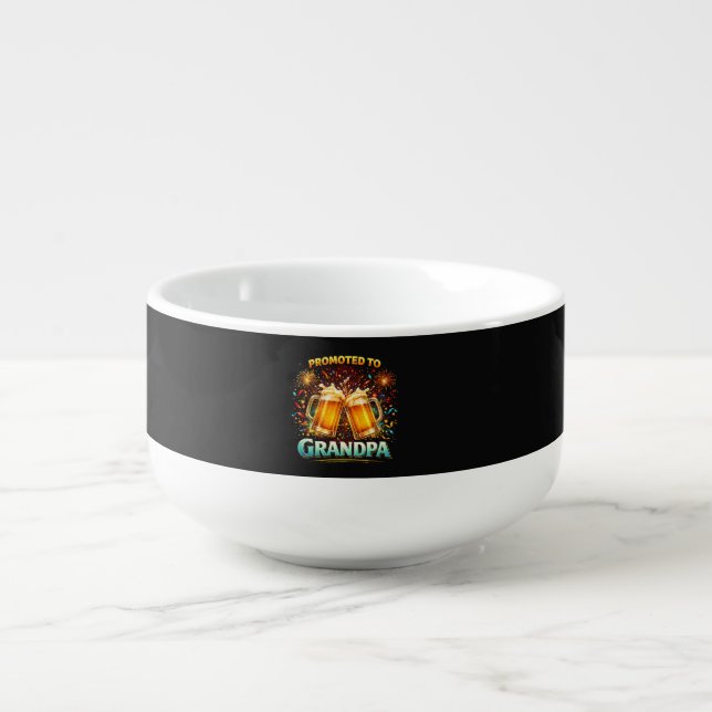 Promoted To Grandpa Future Soup Mug (Front)