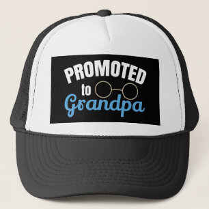 Promoted to Grandpa - Gift Idea Trucker Hat