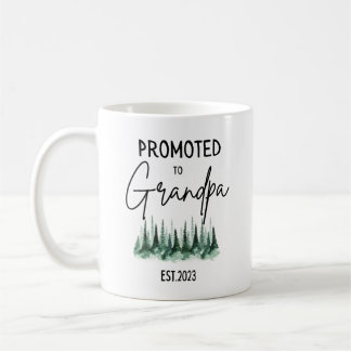 Promoted To Grandpa Mug 2023, Grandpa Mug Est 2023
