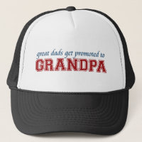 Promoted to Grandpa Trucker Hat