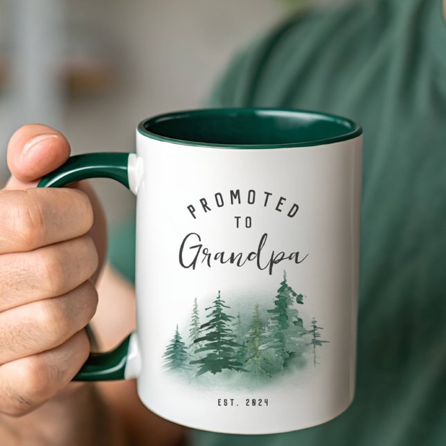Promoted To Grandpa Year Est. Mug (Creator Uploaded)