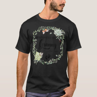 Promoted to Granny Est 2022 Women Floral First Tim T-Shirt