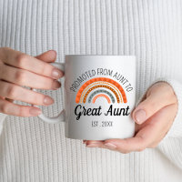 Promoted To Great Aunt Est 2025 First Time Mom