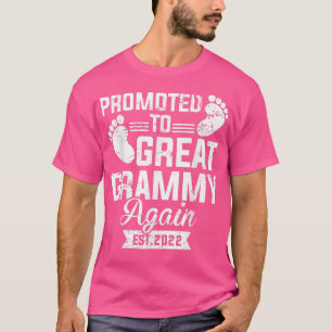 Promoted to Great Grammy Again 2022 1162 T-Shirt