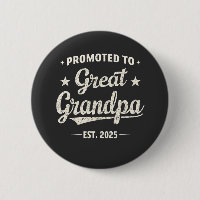 Promoted to Great Grandpa 2025 Family Gift