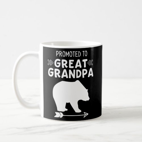 Promoted To Great Grandpa Bear For New Great Grand Coffee Mug
