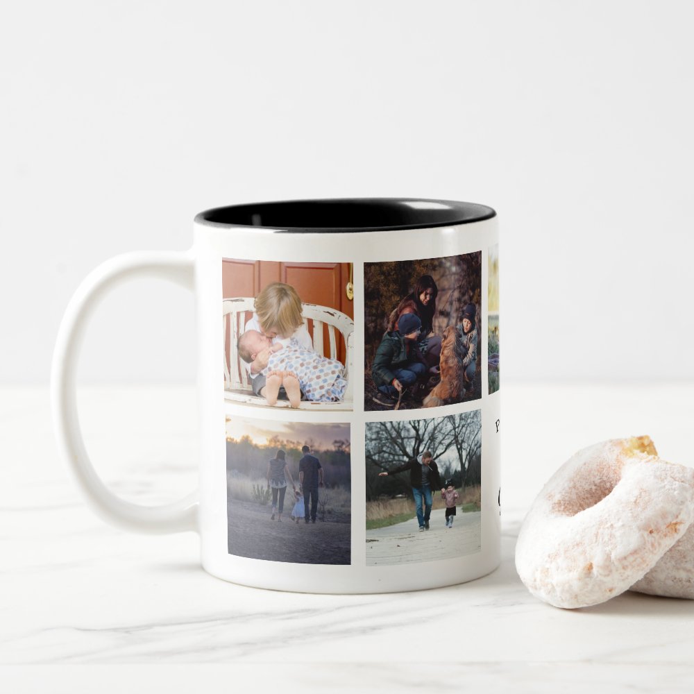 Discover Promoted to Great Grandpa Established Two-Tone Coffee Mug