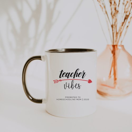 Promoted to Homeschooling Mom  Funny Quote Mug