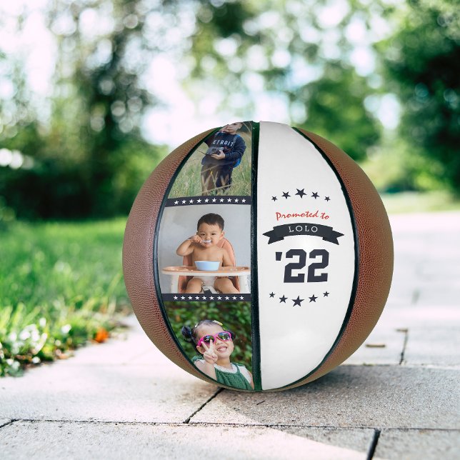 Promoted to Lolo | Custom Photo Basketball (Creator Uploaded)