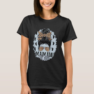 Promoted to Mamaw Est 2027 Soon to be Mamaw Mother T-Shirt