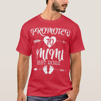 Promoted To Mimi EST 2022 Pregnancy Reveal  T-Shirt
