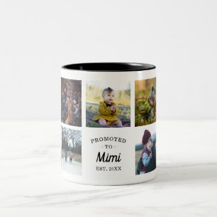 Promoted to Mimi Established Two-Tone Coffee Mug