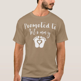 Promoted to mommy 2022 Pregnancy Announce Premium T-Shirt