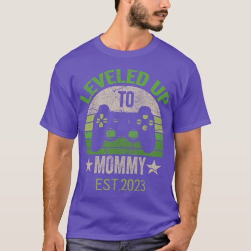 promoted to mommy 2023 shirts Leveled up to Mommy 