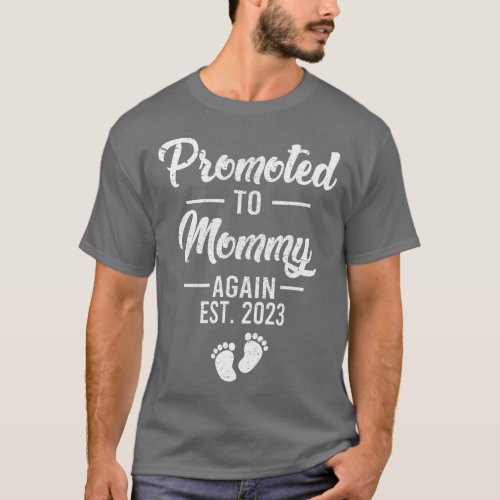 promoted to mommy again 2023 shirts Leveled up to 