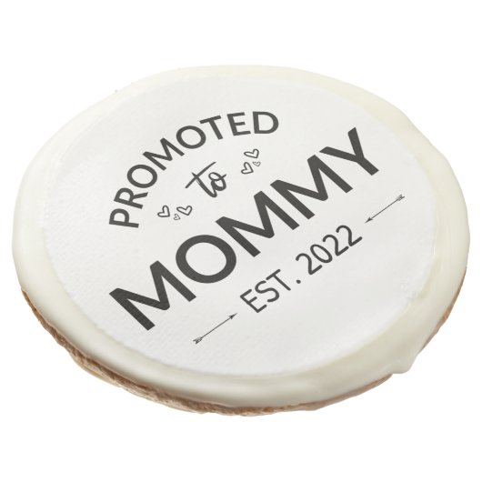 Promoted To Mommy Est. 2022 II Sugar Cookie (Angled)