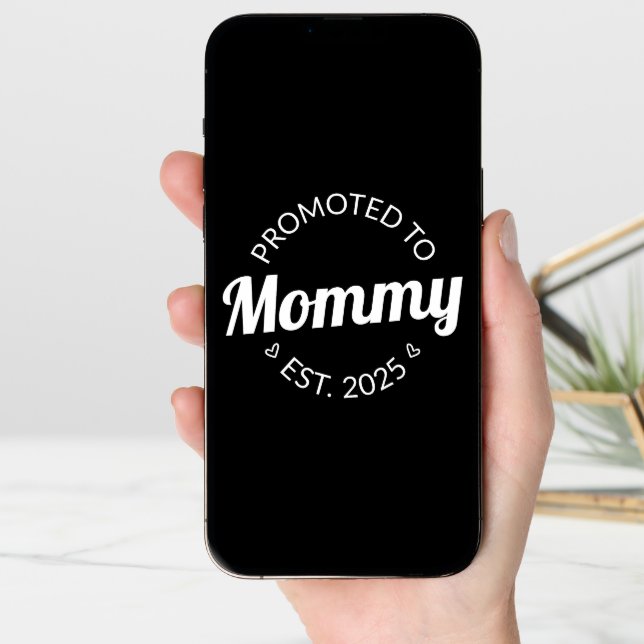 Promoted To Mommy Est. 2025 I Card (Front Digital)