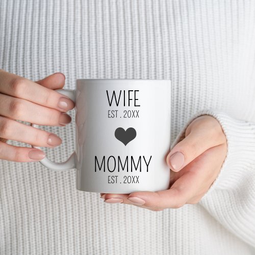 Promoted To Mommy New Grandma Women Grandmother Coffee Mug