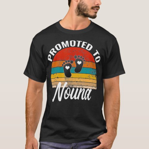 Promoted To Nouna Greek Godmother Vintage  T_Shirt