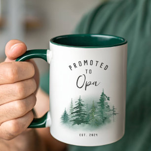Promoted To Opa Year Est. Mug